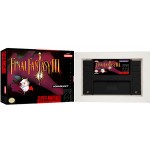 Final Fantasy 6 Cartucho de Super Nintendo com Caixa e Berço
