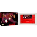 Final Fantasy 6 Cartucho de Super Nintendo com Caixa e Berço