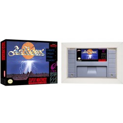 Cartucho de Super Nintendo Arctraiser com Caixa e Berço