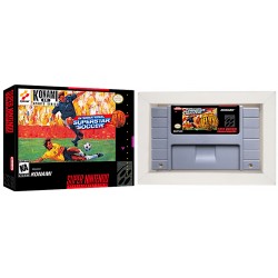 Cartucho de Super Nintendo International Superstar Soccer Deluxe com Caixa e Berço