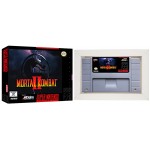 Cartucho de Super Nintendo Mortal 2 Kombat com Caixa e Berco Cartucho de Super Nintendo Mortal 2 Kombat com Caixa e Berco