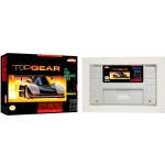 Cartucho de Super Nintendo Top Gear com Caixa e Berço