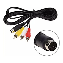 Cabo AV Mega Drive III e Master System 3 Collection Stereo 9 Pinos