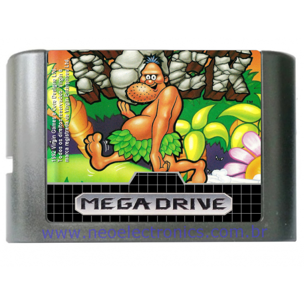 Cartucho de Mega Drive Chuck Rock Cartucho de Mega Drive Chuck Rock