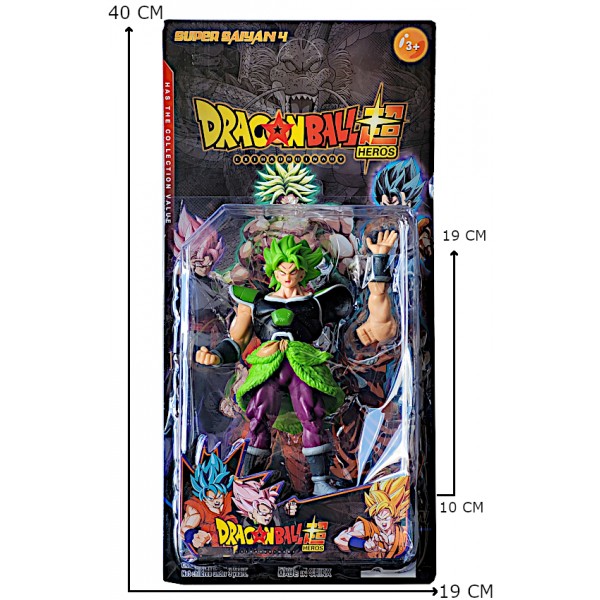 Action Figures Brolly Super Saiyajin Dragon Ball Z Heros in Box