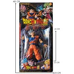 Action Figures Goku Super Saiyajin Prata Dragon Ball Z Heros in Box