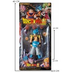 Action Figures Goku Super Saiyajin Azul Dragon Ball Z Heros in Box