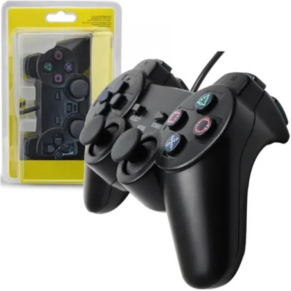 Controle PS1 PSONE e PS2 Dualshock Box