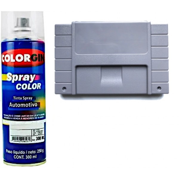 Tinta Spray ColorGin 300ml Cartucho Super Nintendo