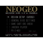 Unibios 4.0 Neo Geo AES MVS